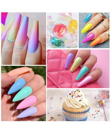 Saviland 10 Colors Acrylic Powder Set - Professional Nail Kit for Acrylic Nails Extension - No Lamp Needed - Spring Sunshine Collection - Buy Online on SooperMarket.com