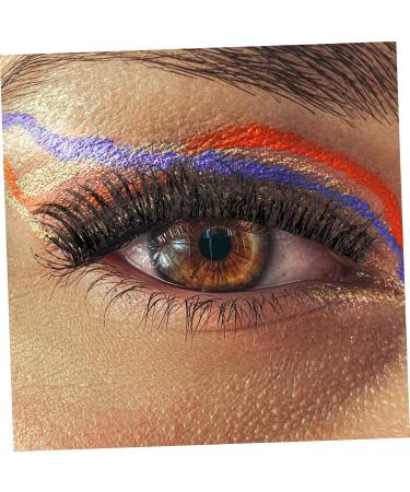 HAPINARY Natural Women Lashes 10 Pairs Fake eyelashes Curly 7d fiber Russia Natural Strip Lashes - Buy Online on SooperMarket.com