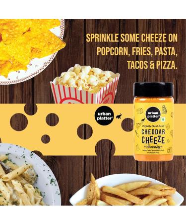 Urban Platter Cheddar Cheese Powder 100g (An all purpose seasoning Perfect for Pop Corn Pasta Fries Seasoning | Dairy-free) - Buy Online on SooperMarket.com