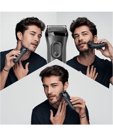 Buy Braun Series 3 3000BT Shave & Style 3-in-1 Electric Shaver with Precision Trimmer & 5 Comb Attachments - International Shipping Available - Buy Online on SooperMarket.com