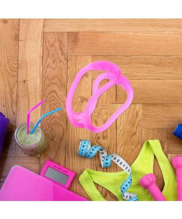 Kisangel Yoga Resistance Bands - Elastic Pull Rope Figure 8 Silicone Fitness Band for Strength Training & Tension Exercises - Buy Online on SooperMarket.com