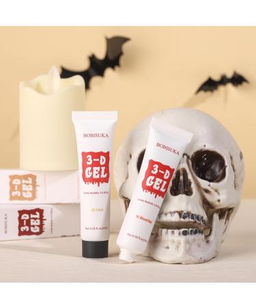 Buy Halloween SFX Makeup 3-D Gel | Professional Special Effects Gelatin for Wounds Scars & Prosthetics | Ideal for Stage Screen & Cosplay - Buy Online on SooperMarket.com