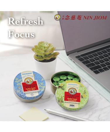 Nin Jiom Herbal Candy - Oringinal Flavour (Tin) 60g - Buy Online on SooperMarket.com