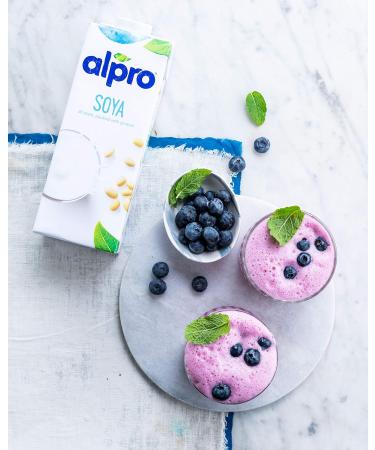 Alpro Almond Plant-Based Long Life Drink Vegan & Dairy Free 1L (Pack of 8) & Soya Plant-Based Long Life Drink Vegan & Dairy Free 1L (Pack of 8) + Plant-Based Long Life Drink - Buy Online on SooperMarket.com