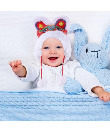Gadpiparty 2pcs Chinese Hat Kids Chinese New Year Hat Warm Hat Spring Festival Photo Props 31X30X4CM - Buy Online on SooperMarket.com