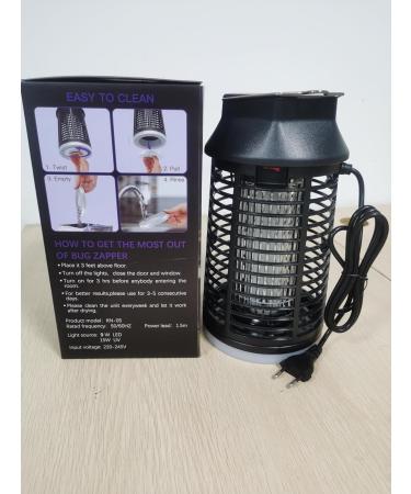 15W UV Mosquito Trap - Electric Insect Catcher with LED & Remote Control | Effective Indoor & Eaves Fly Trap - Buy Online on SooperMarket.com