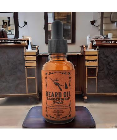 JTM Vintage Barbershop Swag Beard Oil - All Natural International Shipping Available - Buy Online on SooperMarket.com