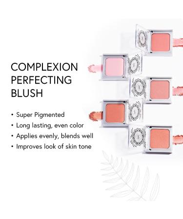 Honeybee Gardens Breathless Blush - Vegan & Cruelty-Free 8.5g - Pale Warm Pink Shade - Long-Wearing & Highly Pigmented - Buy Online on SooperMarket.com
