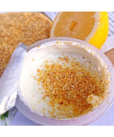 Pure Whole Dried Lemon Powder - Lemon Peel Zest for Turkish Tea, Cheesecake, Smoothies | Cleansing Powder for Lemon Tea | Coarse Lemon Powder - Buy Online on SooperMarket.com