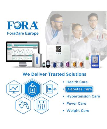 FORA Insulin Pen Needles 31G 5mm (100pcs) - Precision Diabetes Care - Fast International Shipping - Buy Online on SooperMarket.com