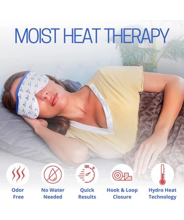Moist Heat Eye Mask for Dry Eyes - Microwave Activated Warm Compress - Buy Online on SooperMarket.com