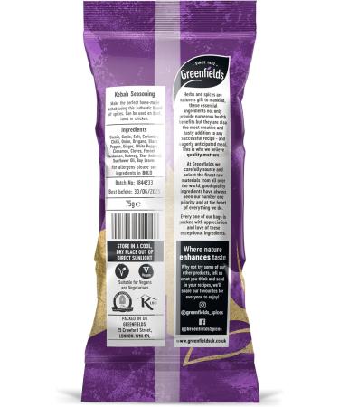 Premium Kebab Seasoning - Authentic Spice Blend for Delicious Grilled Kebabs - Buy Online on SooperMarket.com