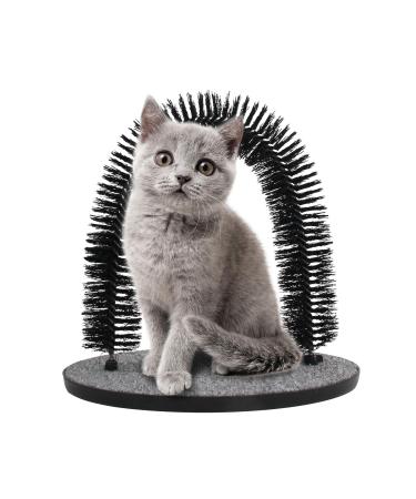 Arch Cat Groomer Cat Self Grooming Brush Cat Toy Cat Self Groomer Massager and Cat Scratcher Hair Trimming Brush Cat Scratcher Pet Toy Pattern ONE
