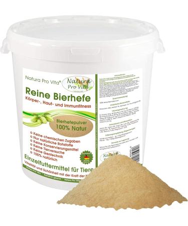 Bieriefe Horse Natural Biotene Cure - 1kg Pure Beer Yeast Powder for Healthy Digestion Immune Support & Glossy Coat - Buy Online on SooperMarket.com