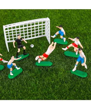 9pcs Football Cake Decoration Set Football Figures Cake Toppers Soccer Toppers for Cakes and Cupcakes Set Football Cupcake Topper for Sport Theme Party Decoration Supplies - Buy Online on SooperMarket.com