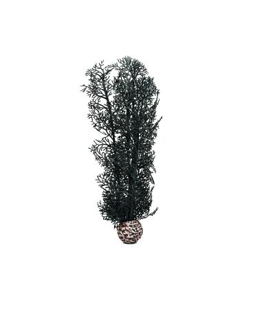 Biorb 46097 horn coral m black - elegant natural coral made of plastic |Aquaria decoration |Easy cleaning |Suitable for fresh water and sea water medium black