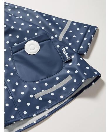 Playshoes Unisex Kid's Waterproof Raincoat - Navy Blue (Size 92) | Windproof Rainwear - Buy Online on SooperMarket.com