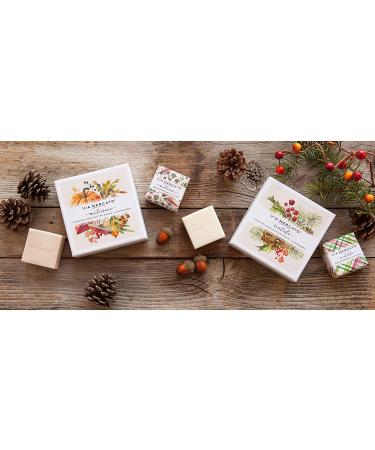 European Mercato Natale Shea Butter Soap Set | 4 x 50g Soaps - Luxurious Skincare - Buy Online on SooperMarket.com
