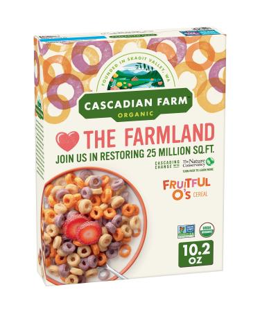 Cascadian Farm Organic Fruitful O's Cereal, 10.2 oz (Pack of 10)
