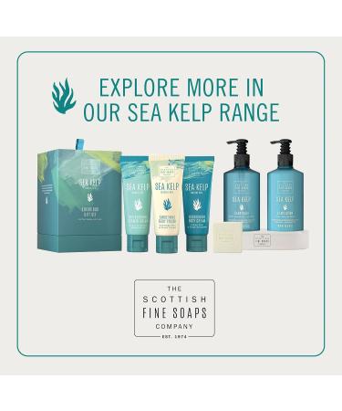 Scottish Fine Soaps Sea Kelp Marine Hand Wash - 300ml Pump | Luxurious Hydration for All Skin Types | Shop Internationally - Buy Online on SooperMarket.com