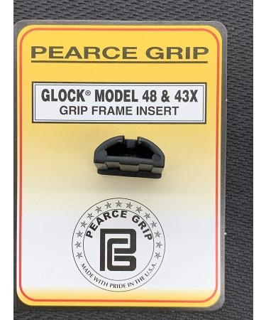 Pearce Grips Frame Insert for Glock 43X/48 - Enhanced Grip and Functionality - Buy Online on SooperMarket.com