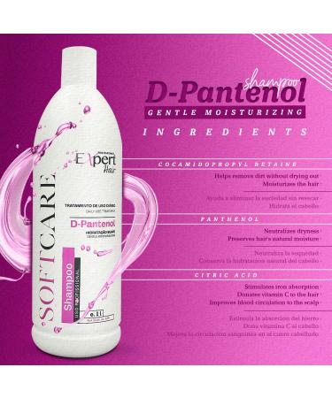 Expert Hair Soft Care Biotin Shampoo & Conditioner - Clinically Tested Color Safe Daily Routine for Scalp Health | 2x 33.81 fl.oz - Buy Online on SooperMarket.com