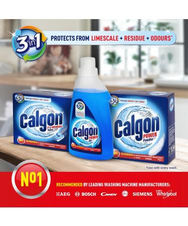 Calgon 3-in-1 Power Gel 750 ml - Fragrance-Free Laundry Detergent for Ultimate Cleaning | International Shipping Available - Buy Online on SooperMarket.com
