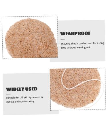 Mikinona Walnut Cleansing Puff Sponge - Gentle Face Wash & Bath Essential for Radiant Skin - Buy Online on SooperMarket.com