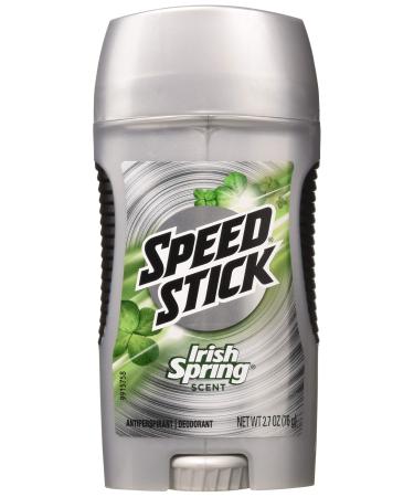 Speed Stick Original Antiperspirant & Deodorant Irish Spring 2.70 oz (Pack of 4) Irish Spring Original 2.7 Ounce (Pack of 4)