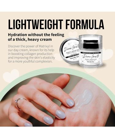 Derma Growth Matrixyl 3000 Facial Day Cream - Handmade Anti-Aging Face Cream for Mature Skin with Natural Ingredients Vitamin E & Shea Butter - 1.5 oz - Buy Online on SooperMarket.com