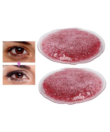 Reusable Gel Eye Mask - Cooling Pad for Puffy Eyes, Dark Circles, Dry Eyes - Hot Cold Therapy Ice Pack - Reduce Tiredness - Buy Online on SooperMarket.com