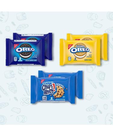 Cookie Snack Variety Pack - Individually Wrapped Cookies Bulk Snack Box - 30 Pack - Buy Online on SooperMarket.com