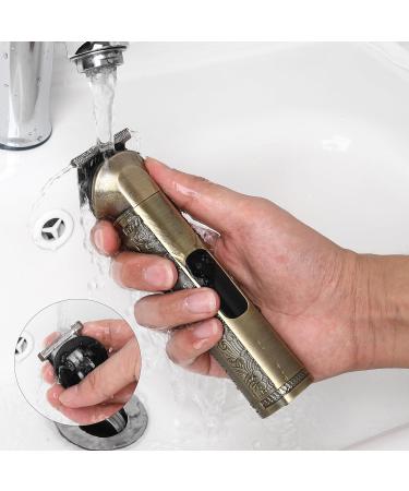 Buy Hatteker 8-in-1 Beard Trimmer Kit | Professional Hair Clipper & T-Blade Electric Razor for Men - Cordless Grooming | International Shipping Available - Buy Online on SooperMarket.com