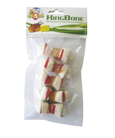 Croci King Bones for Dogs with Chicken 6 cm 5 pieces 12 pieces Chicken 12 pieces (1 pack)