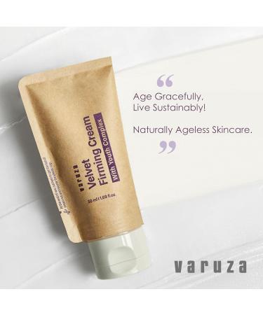Velvet Firming Face Moisturizer - Bakuchiol Retinol Alternative Anti-Aging Cream with Ceramide & Peptide Fragrance-Free Korean Skin Care for Face & Neck - Buy Online on SooperMarket.com