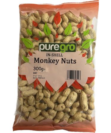 Puregro Monkey Nuts (Peanuts in Shell) 300g