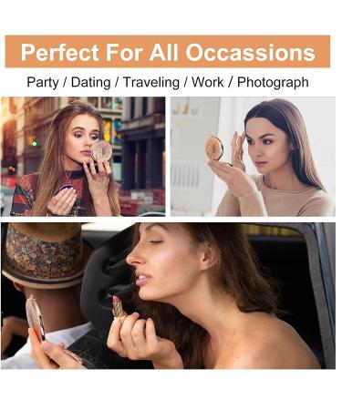 GAOLZIUY Rose Gold Inspirational Compact Mirror for Women - Christian & Appreciation Gifts - Buy Online on SooperMarket.com