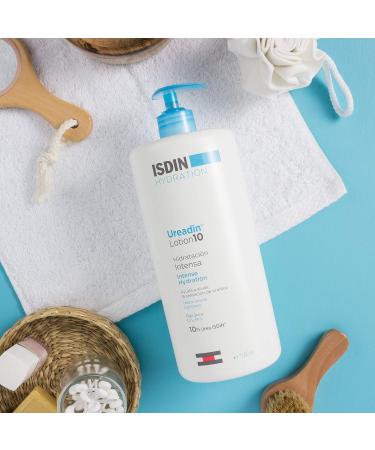 ISDIN Ureadin Lotion 10 (1000ml) Intensive Moisturizing Body Lotion for Dry Skin with 10% Urea | 1 Liter Pack - International Shipping Available - Buy Online on SooperMarket.com