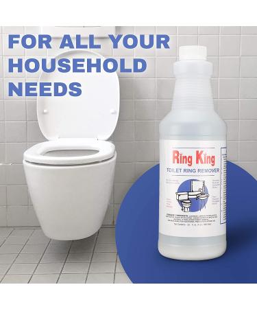 Ring King Toilet Ring Remover & NatureTek Bowl Cleaner - 32 Fl Oz - Fast Acting Stain & Scale Remover - No Scrubbing Needed - Buy Online on SooperMarket.com