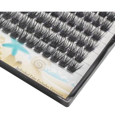 120 Pcs D Curl 10mm Cluster Eyelashes for Makeup Volume Extensions - Natural Long Wide Stem False Eyelashes - Buy Online on SooperMarket.com