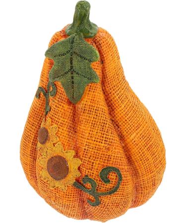 OUNONA 2pcs Resin Pumpkin Model Halloween Party Decor Office Decore Artificial Pumpkin Decoration Resin Pumpkin Ornament Home Decor Resin Crafts Small Pumpkins Fake Pumpkins - Buy Online on SooperMarket.com