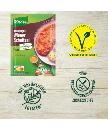Buy Knorr Fix Crispy Wiener Schnitzel Seasoning Mix - 90g | Natural Ingredients for Delicious German Dishes - International Shipping - Buy Online on SooperMarket.com