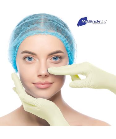 Surgical Gloves - Medium Powder Free Sterile Latex Disposable (50 Pairs) - Meditrade Gentle Skin Superior OP 6.5 - Buy Online on SooperMarket.com