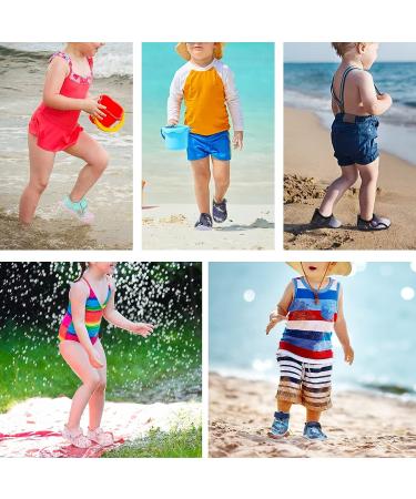 Kids Toddler Water Shoes | Barefoot Swim Beach Aqua Shoes for Boys & Girls | Quick Dry Outdoor Sports Shoes | Size 7-7.5 - Ty2 Bmeshgreyn - Buy Online on SooperMarket.com