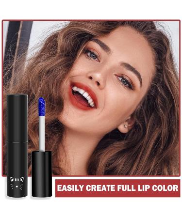 AWCCXMYM Peel Off Lip Stain Lip Tint Matte Lipstick Nude - Long Lasting Waterproof Lip Gloss 24hr Non Fade Makeup - Buy Online on SooperMarket.com