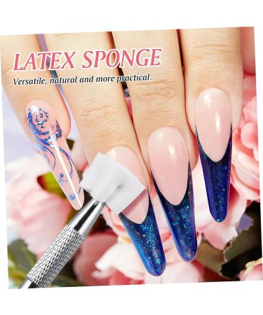 BELLIFFY 1 Set Nail Sponge Accessory Nails Cosmetic Puffs Makeup Sponge Wedge Loose Powder Sponge Grabber Nail Art Sponge Tool Makeup Applicator Tools Brushes Gel Eponge Cheek Disposable - Buy Online on SooperMarket.com