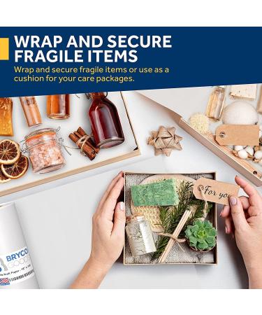 White Kraft Arts and Crafts Paper Roll - 2 Pack, 18 x 75 Inches - Ideal for Paints, Wall Art, Bulletin Boards, Gift Wrapping & Kids Crafts - Made in USA - Buy Online on SooperMarket.com