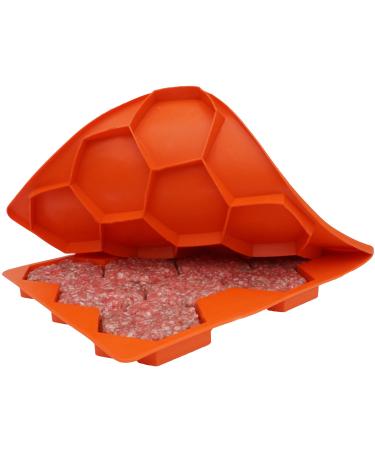 Shape+Store Burger Master Sliders 10 in 1 Innovative Burger Press and Freezer Container