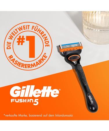 Gillette Fusion5 ProGlide Men's Razor Set | 8 Blades & Holder | Perfect Gift for Men - Buy Online on SooperMarket.com