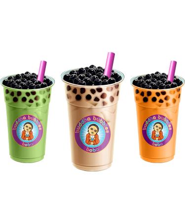 Buddha Bubbles Boba Watermelon Bubble Tea Drink Mix Powder 10oz - Refreshing Flavor - 283g - Buy Online on SooperMarket.com